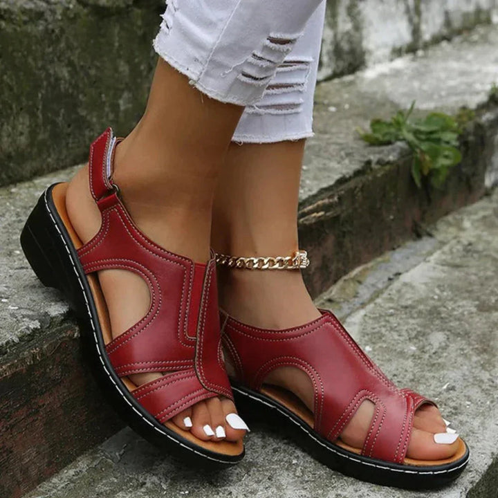 Jolie™ | Sandales orthopédiques en cuir