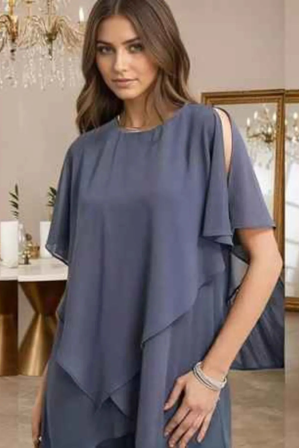 Valentine | Ensemble fluide en mousseline