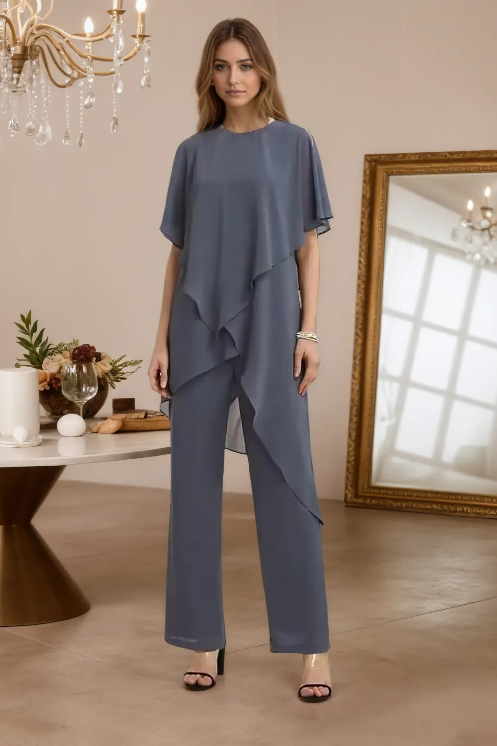 Valentine | Ensemble fluide en mousseline