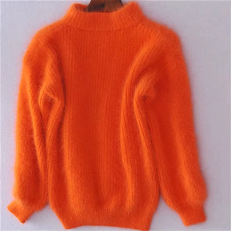 Saskia | Pull doux à col roulé