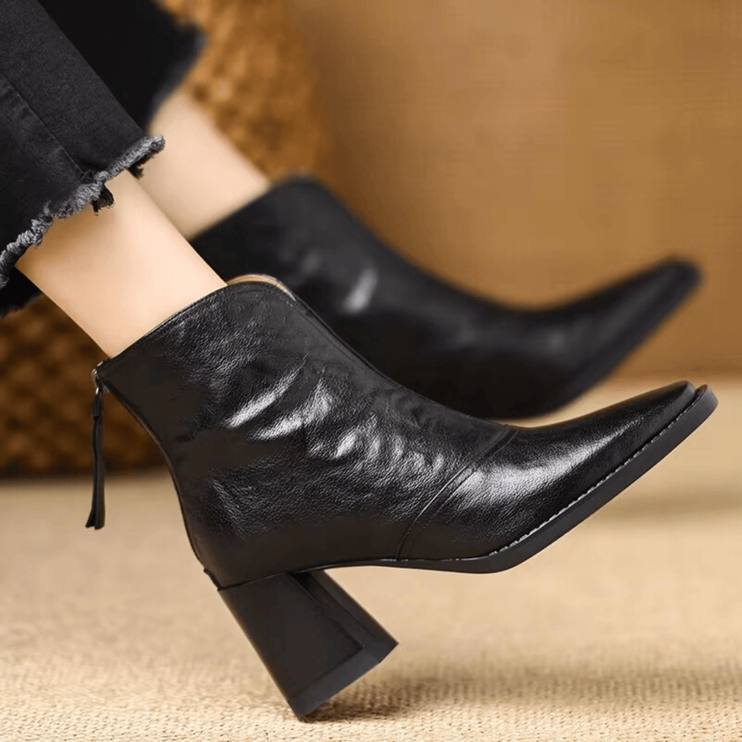 Kassandra | Bottes de luxe à talon moyen