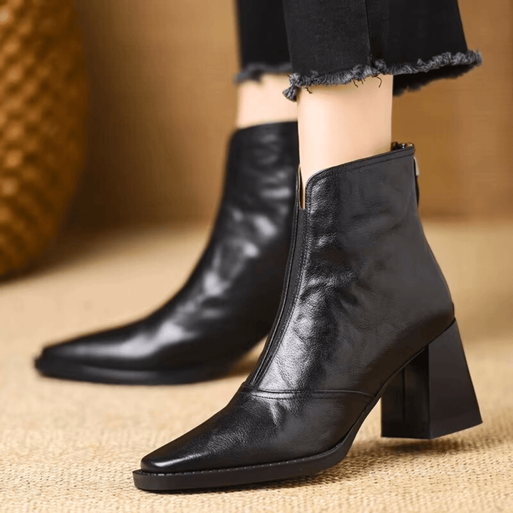 Kassandra | Bottes de luxe à talon moyen