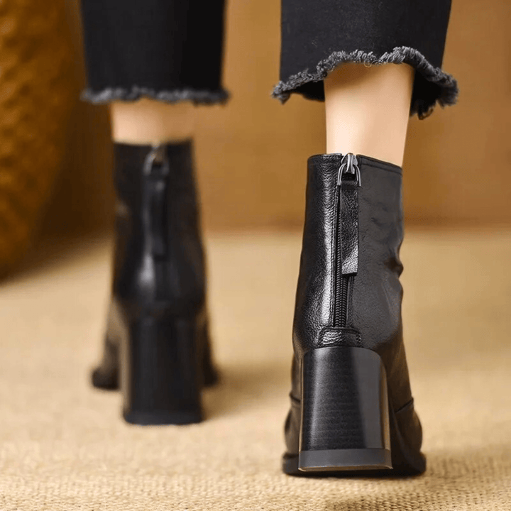 Kassandra | Bottes de luxe à talon moyen