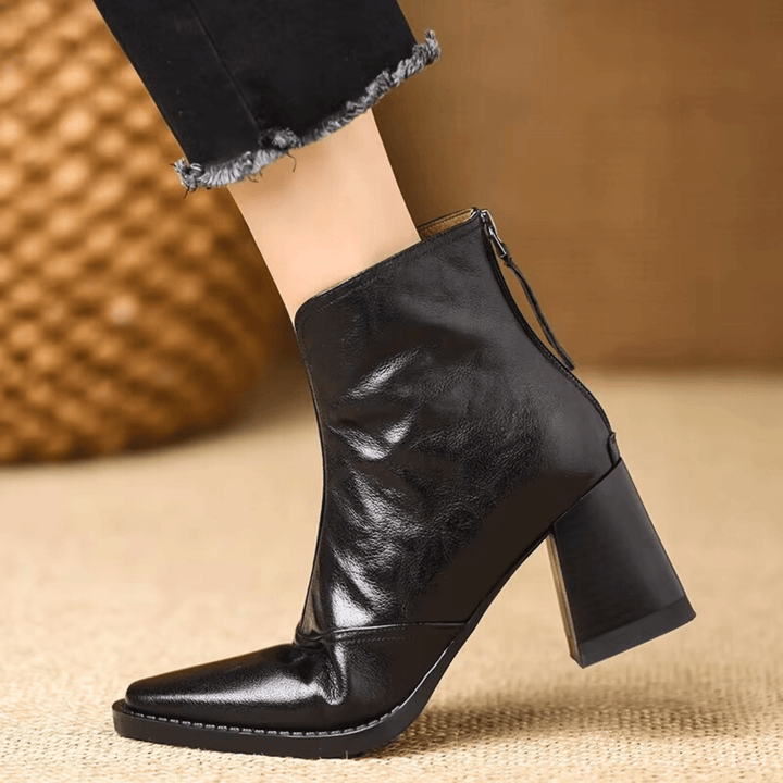 Kassandra | Bottes de luxe à talon moyen