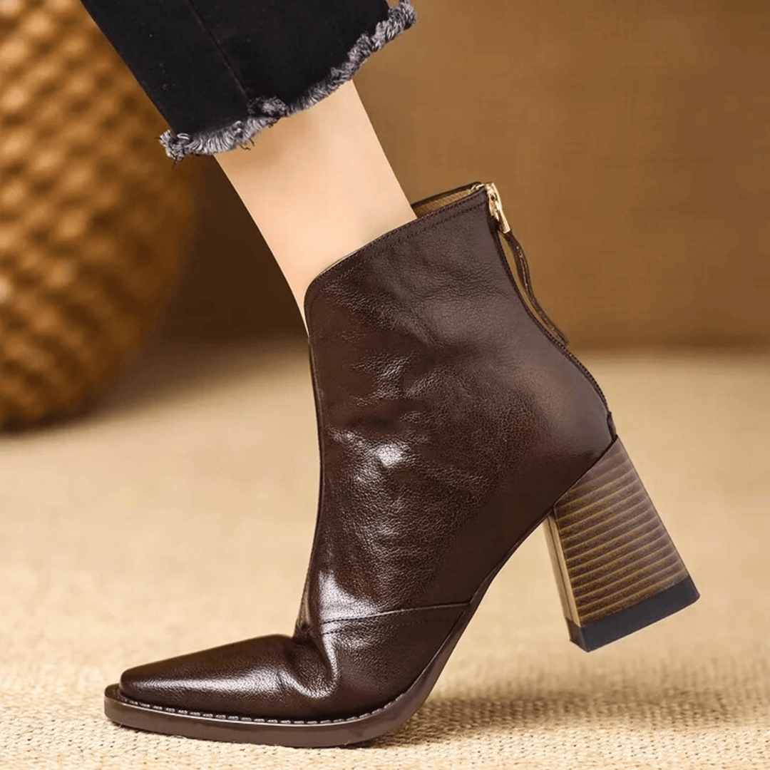 Kassandra | Bottes de luxe à talon moyen