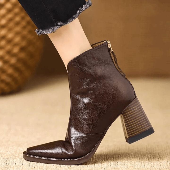 Kassandra | Bottes de luxe à talon moyen