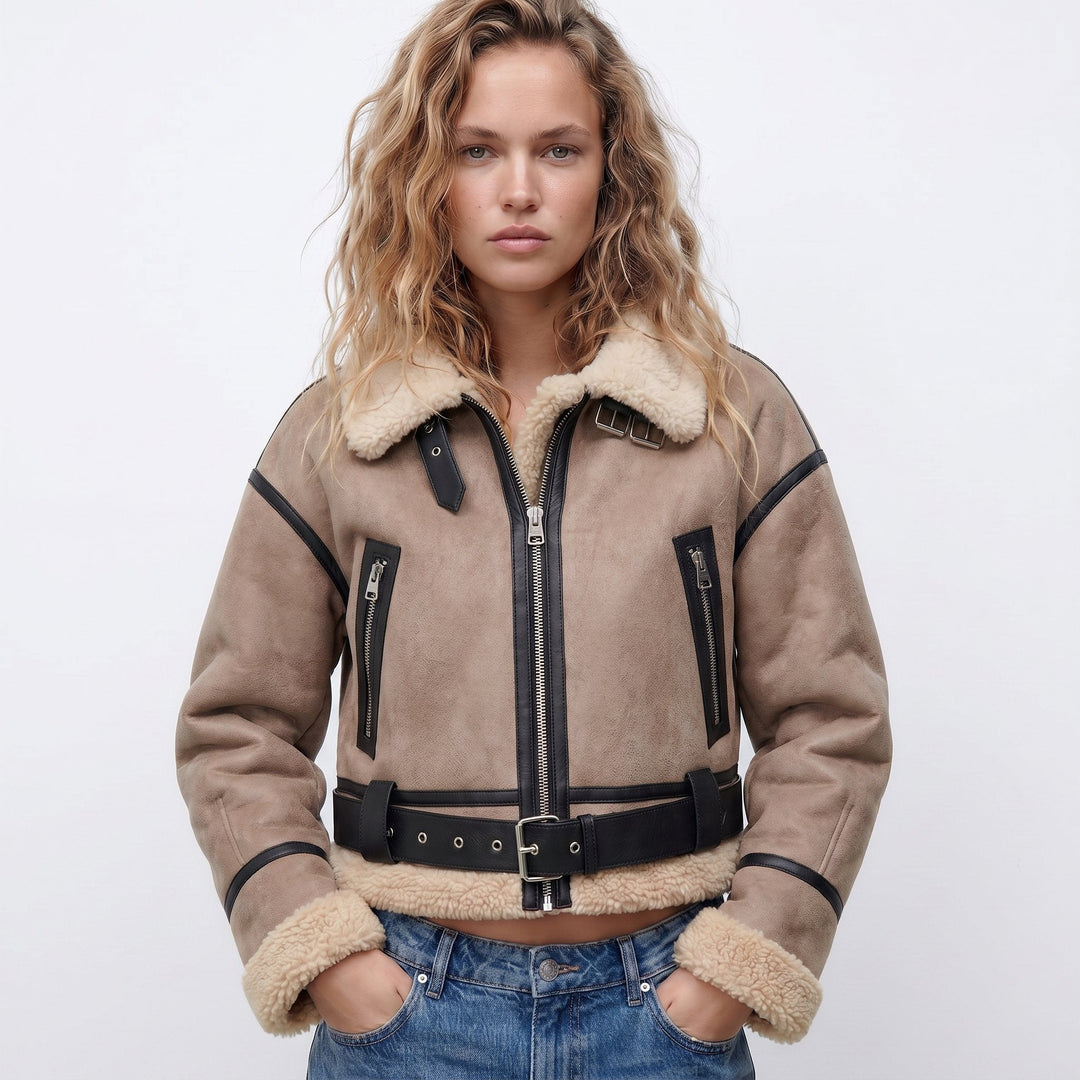 Verena | Blouson aviateur court
