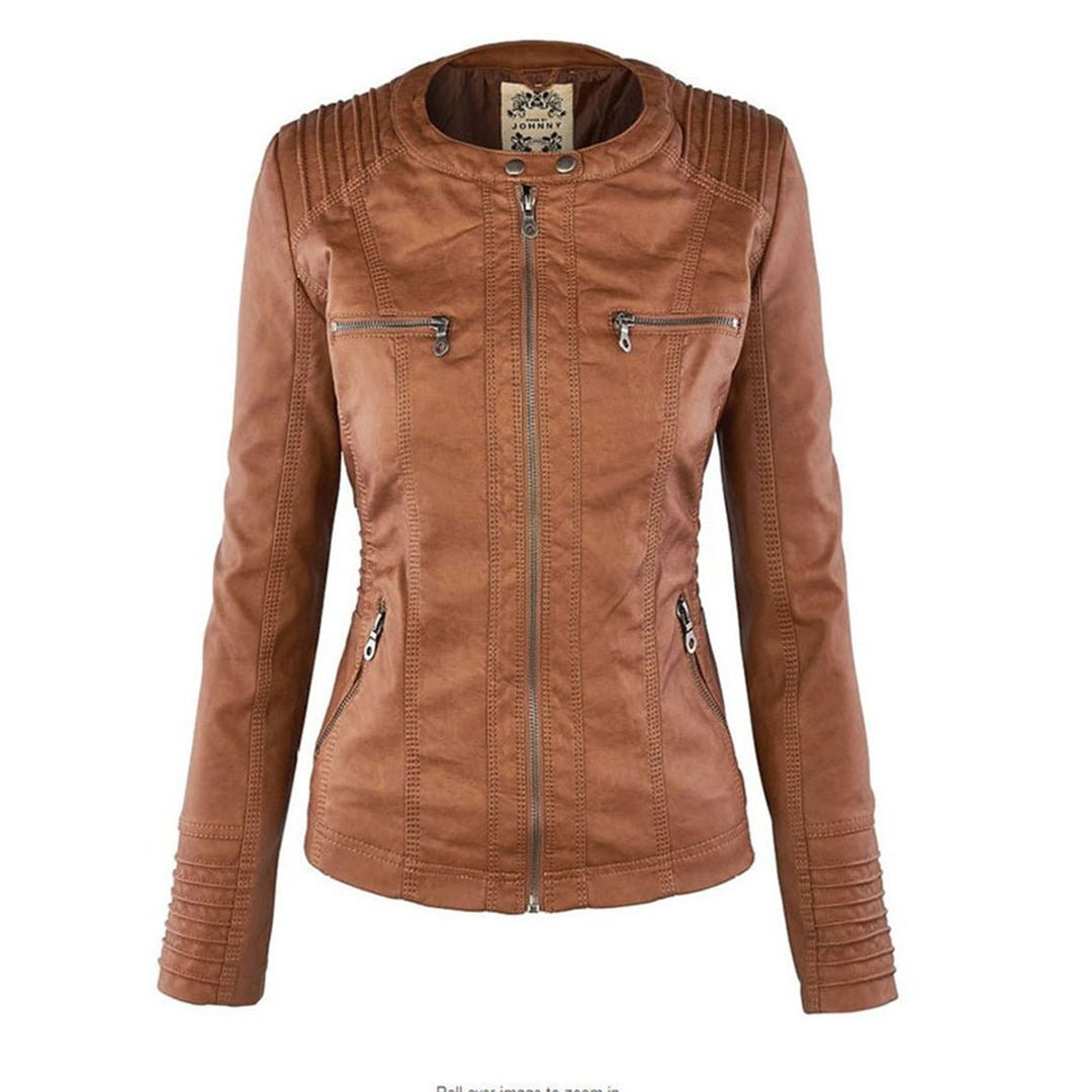 Lucinda | Veste moto à capuche avec capuche amovible