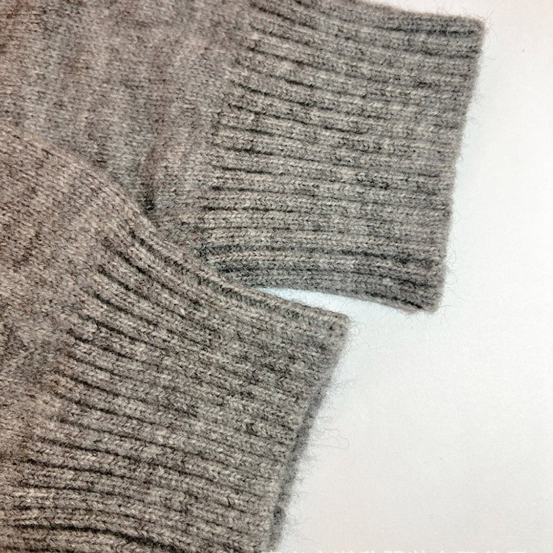 Rosabel | Gilet douillet en maille à capuche, ouvert sur le devant
