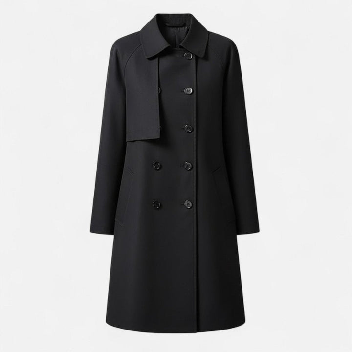 Margery | Manteau élégant ajusté mi-long