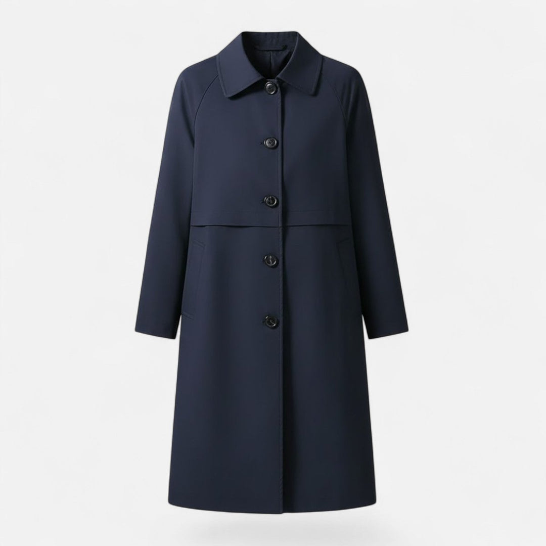 Margery | Manteau élégant ajusté mi-long