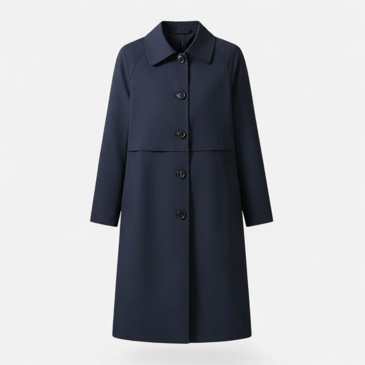 Margery | Manteau élégant ajusté mi-long