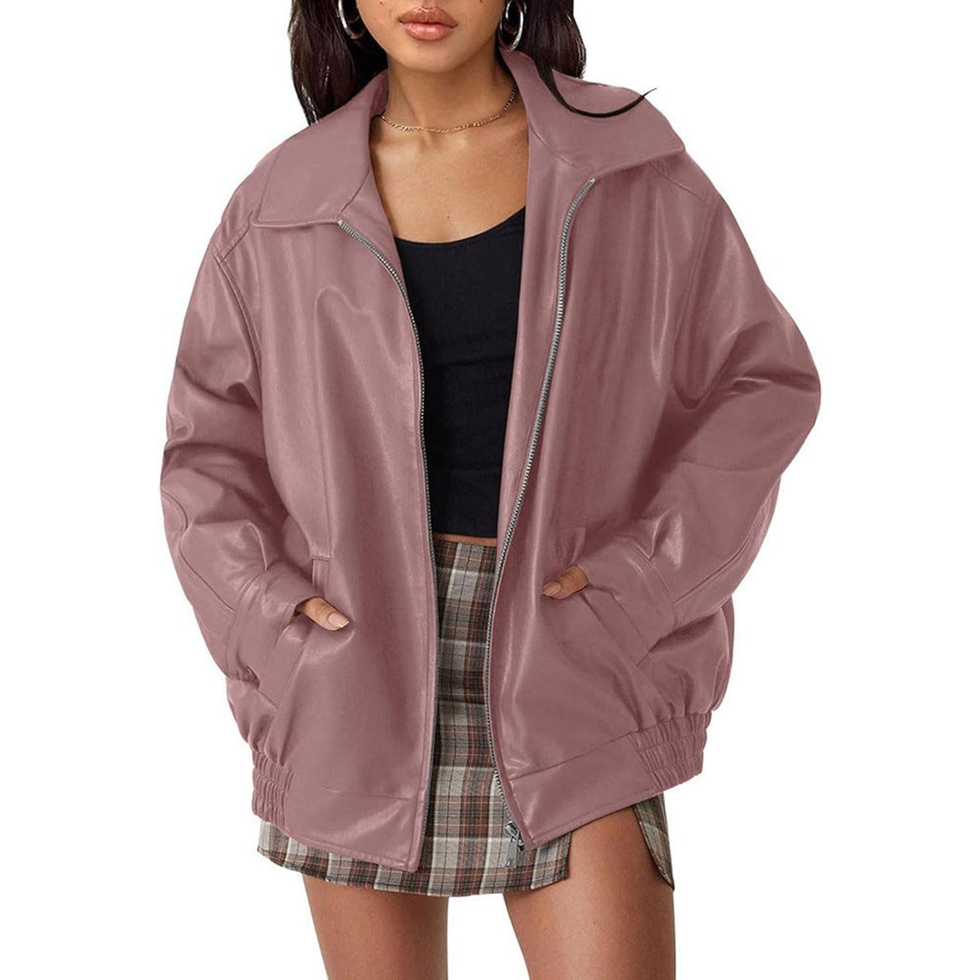 Nicola | Blouson bomber zippé à coupe décontractée