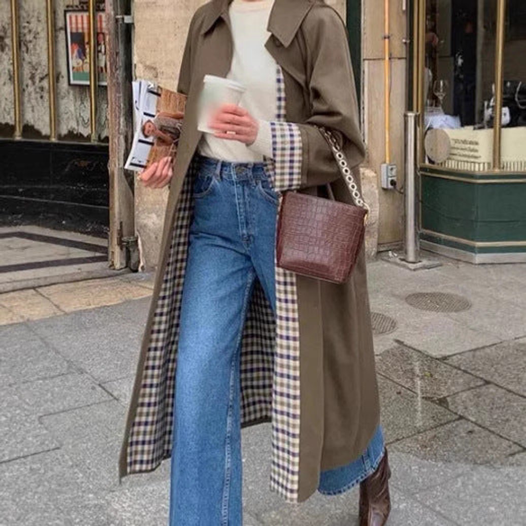 Lucia | Élégant trench-coat long oversize
