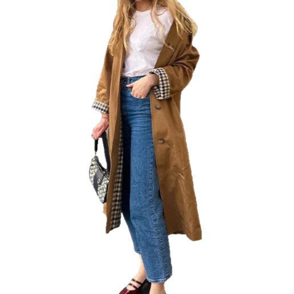 Lucia | Élégant trench-coat long oversize