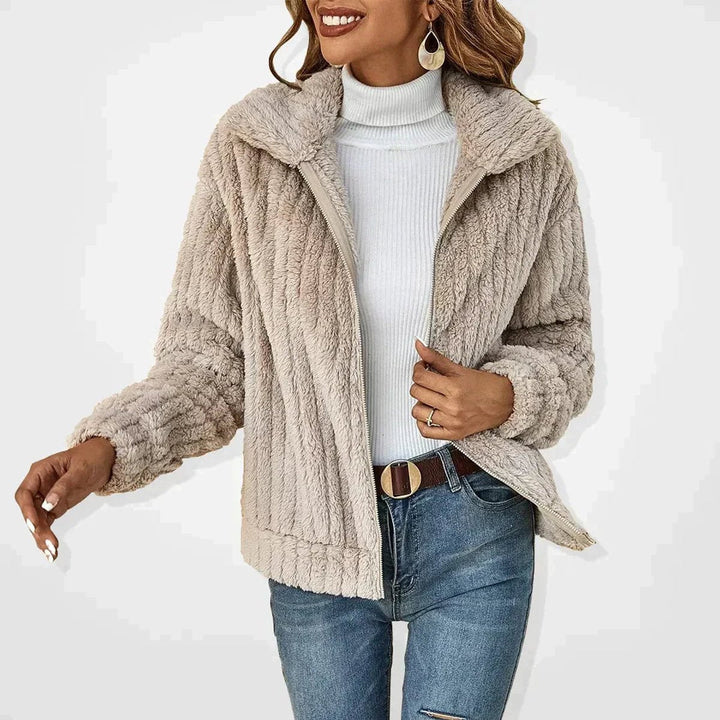 Roberta | Veste zippée douillette pour un confort au quotidien