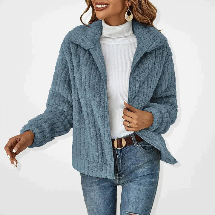 Roberta | Veste zippée douillette pour un confort au quotidien