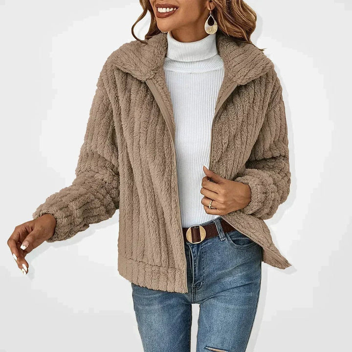 Roberta | Veste zippée douillette pour un confort au quotidien