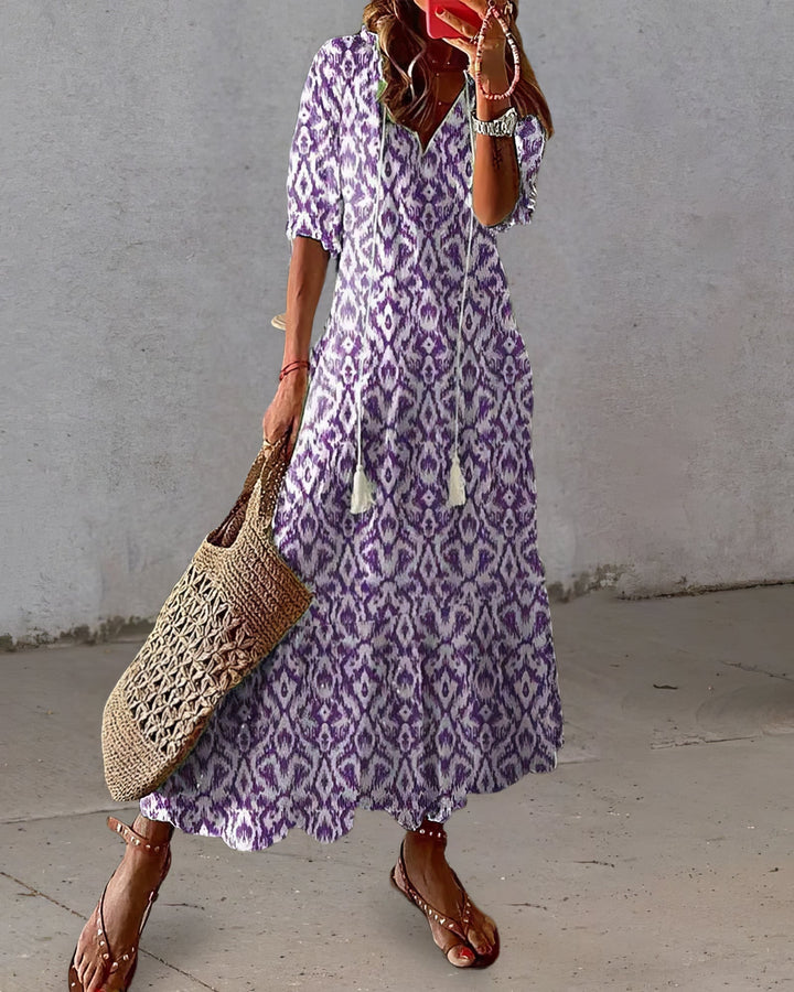 ÉLODIE | Robe bohème séduisante et confortable
