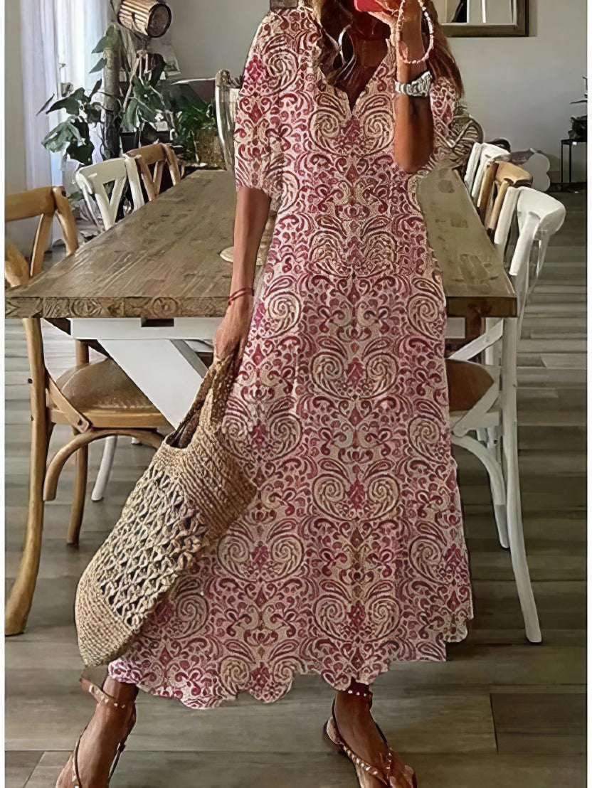 ÉLODIE | Robe bohème séduisante et confortable