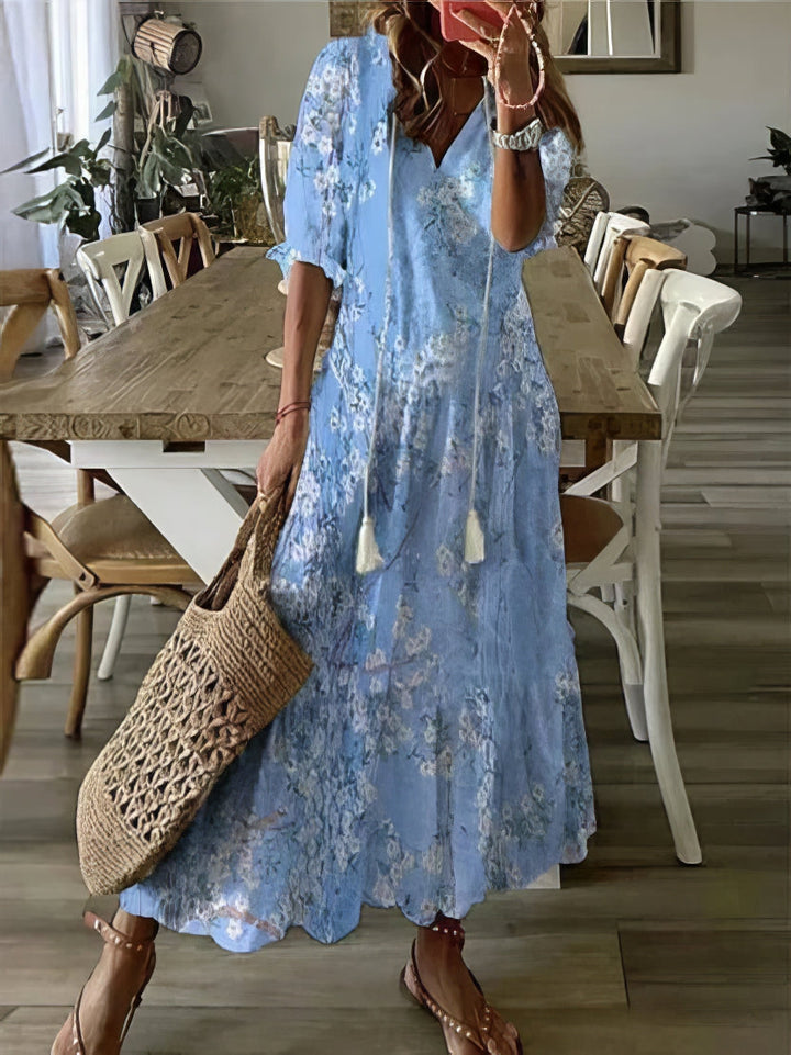ÉLODIE | Robe bohème séduisante et confortable