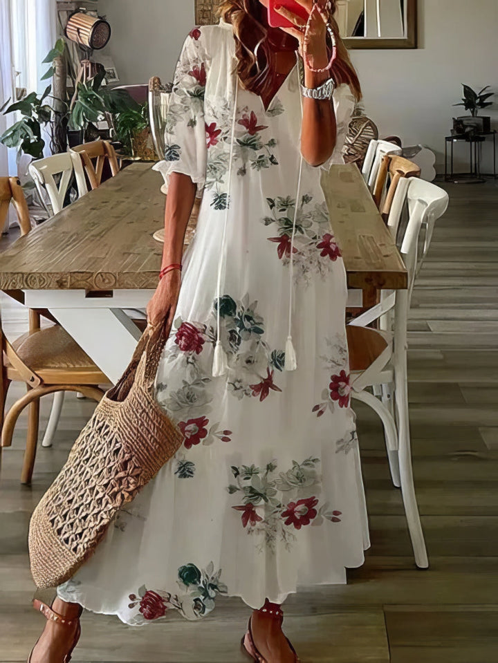 ÉLODIE | Robe bohème séduisante et confortable